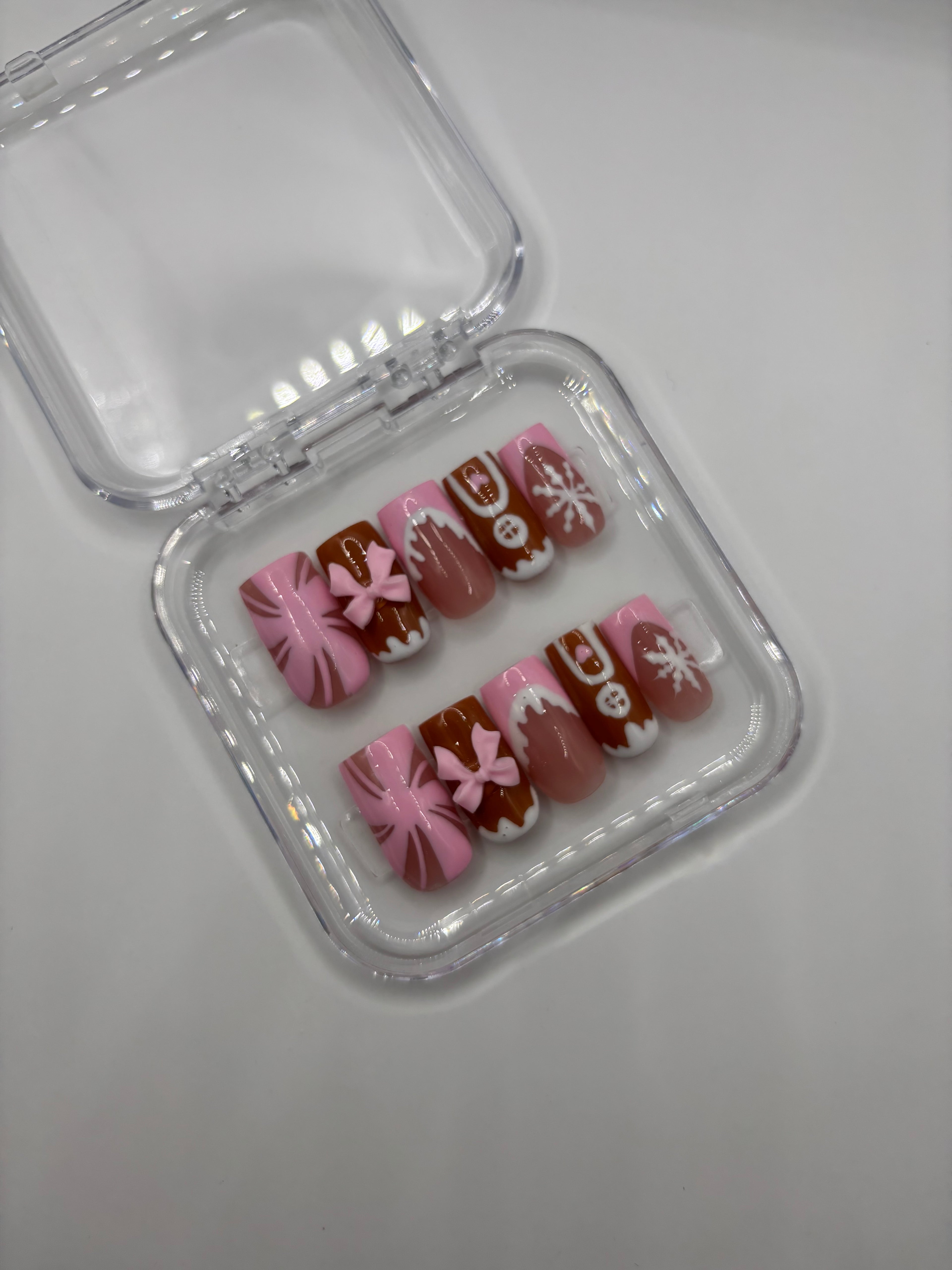 Pink Gingerbread 🎀❄️